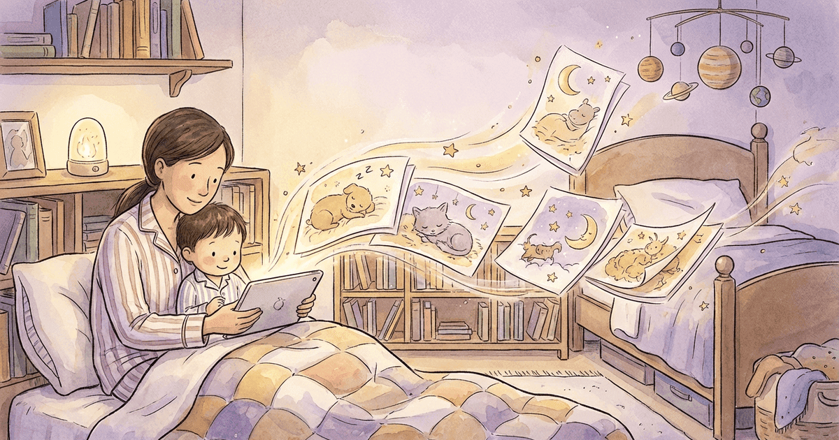 How to create a personalized bedtime story for your child in 5 minutes