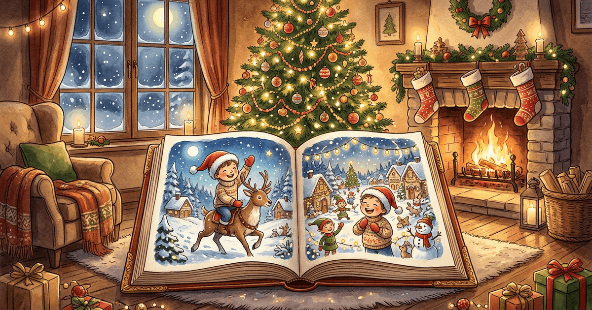 Personalized Christmas storybook for kids — the magical holiday gift