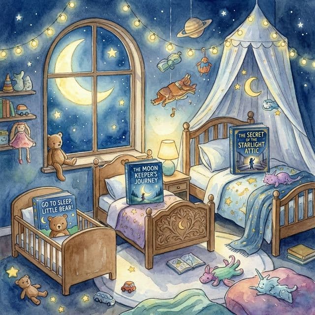 Best bedtime books organized by age for toddlers, preschoolers, and school-age children