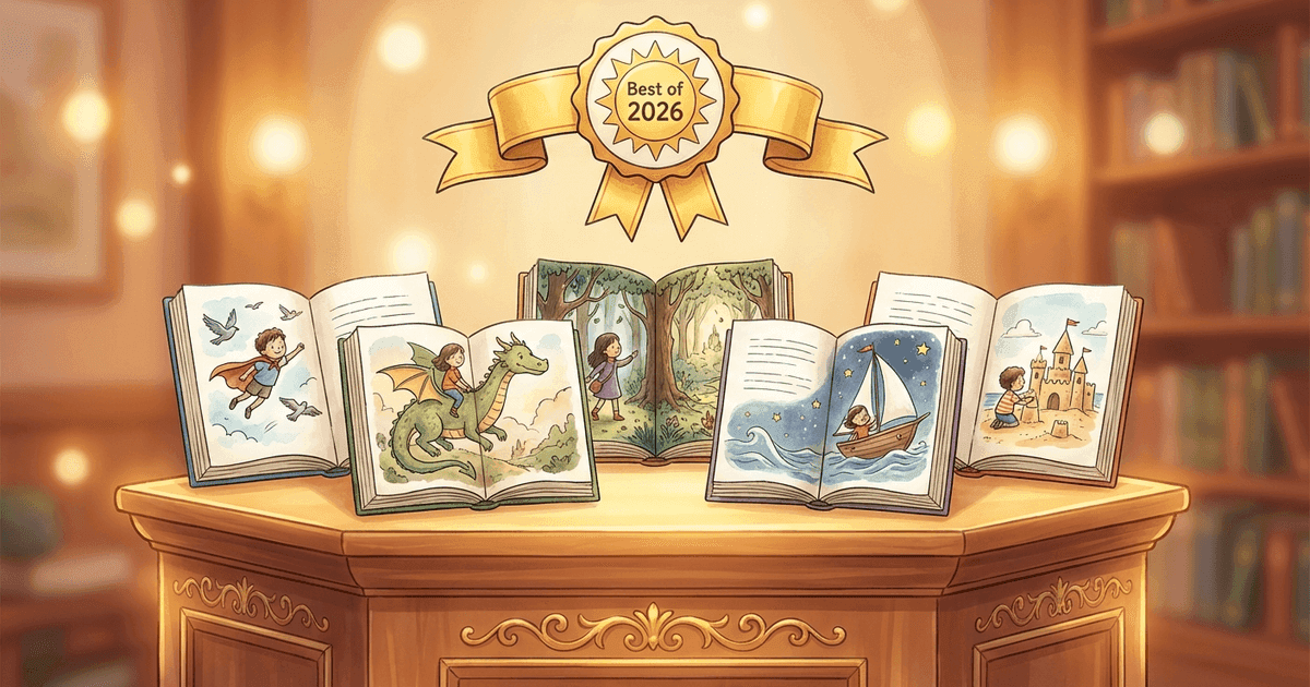 Best personalized picture books for kids — AI-illustrated custom storybooks ranked and reviewed 2026