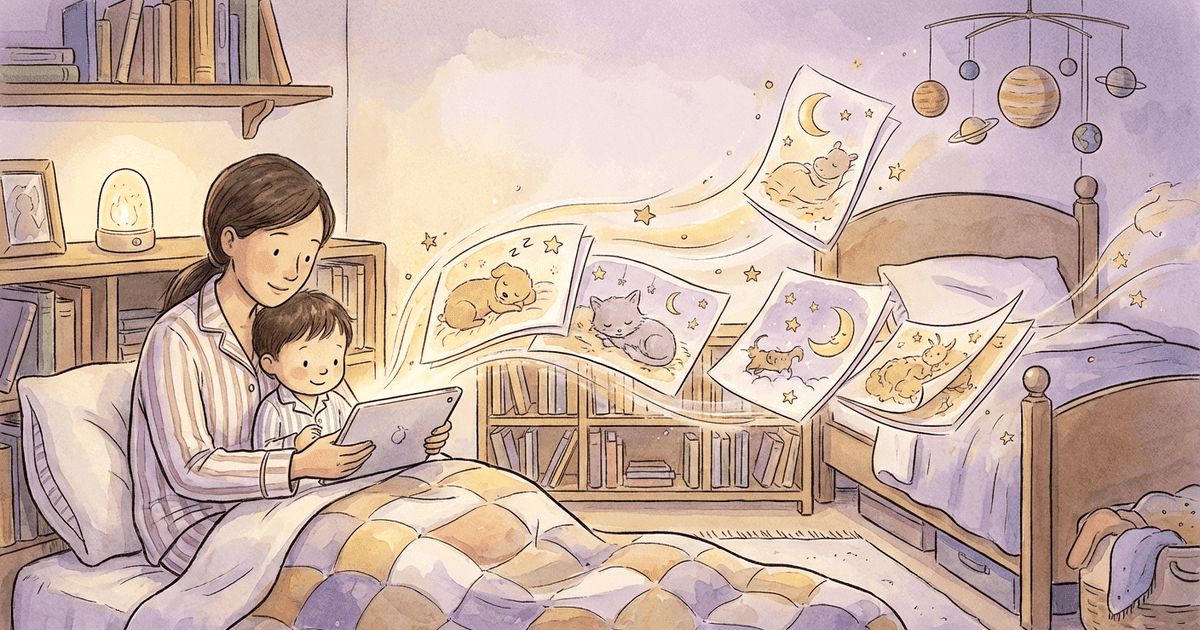 How to create a personalized bedtime story for your child in 5 minutes