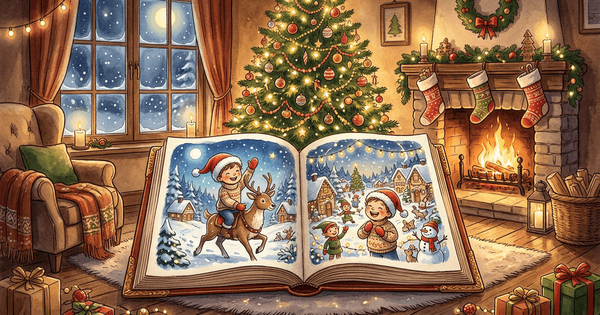 Personalized Christmas storybook for kids — the magical holiday gift
