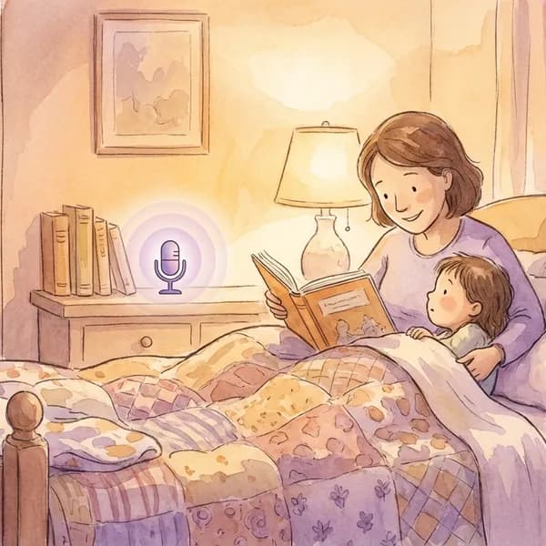 Parent reading to child