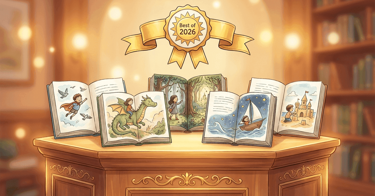 Best personalized picture books for kids — AI-illustrated custom storybooks ranked and reviewed 2026