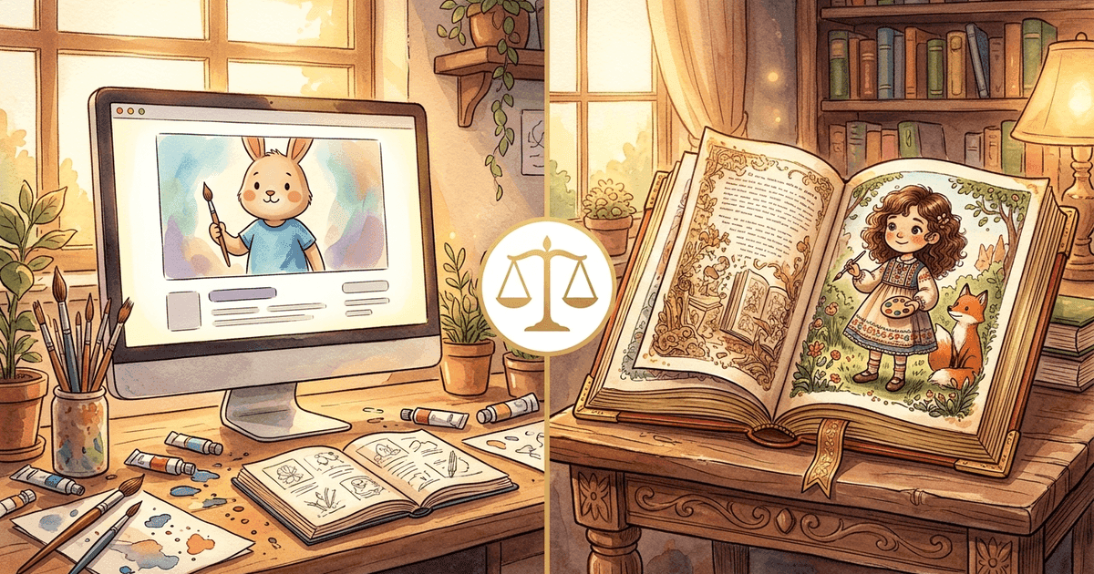 Google Gemini Storybook compared to paid personalized children's books for 2026