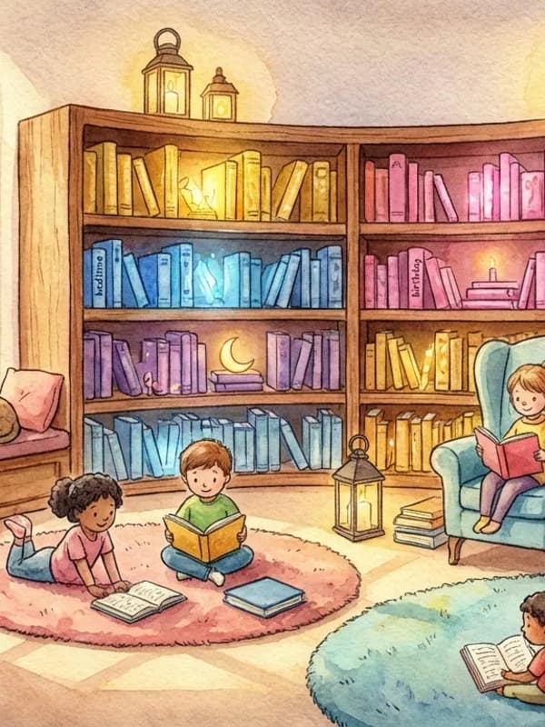 Pick a theme or write a custom plot in the storybook maker