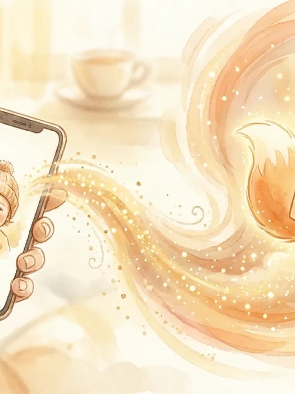 Step 1 — upload a photo in the storybook maker